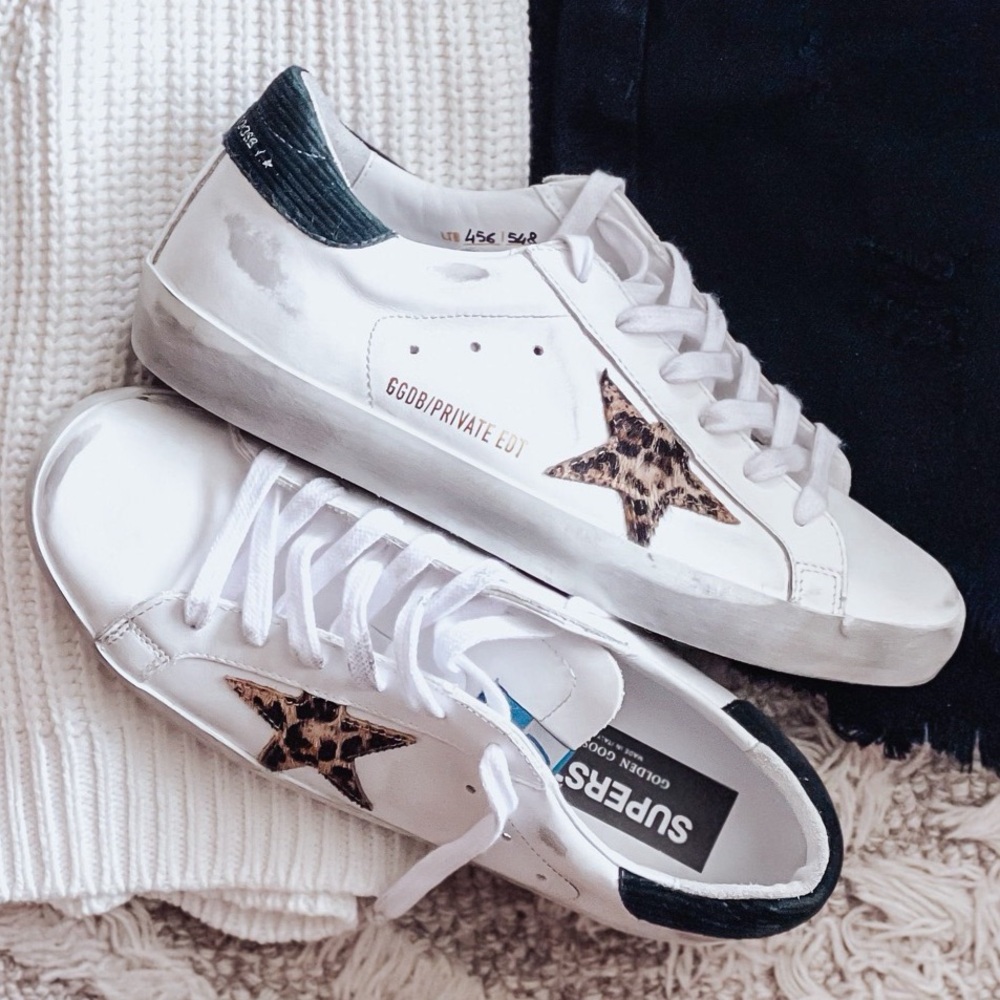 Super-Star Genuine Calf Hair Sneaker Golden Goose Size 10US / 40EU Women’s